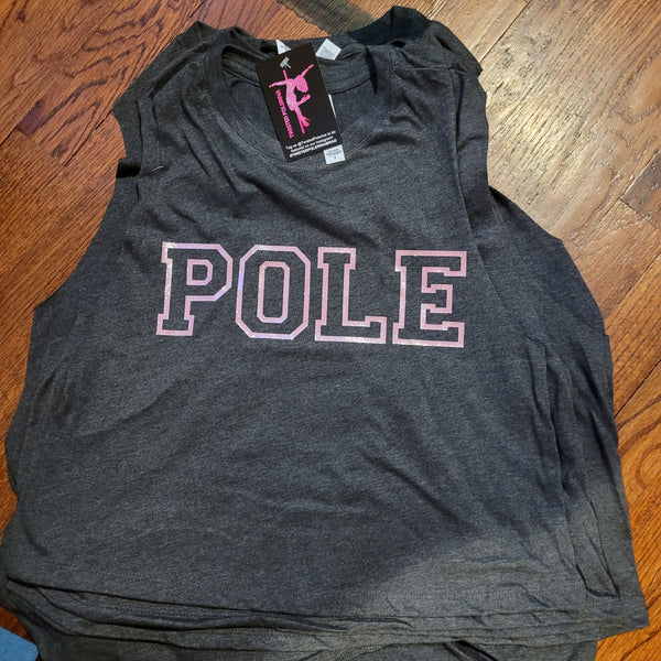 Pole Racerback Crop Top