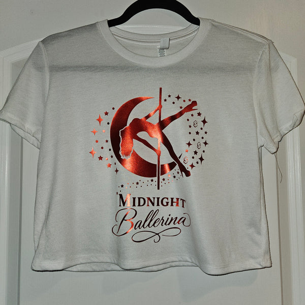 Pre- Order Midnight Ballerina Cropped T