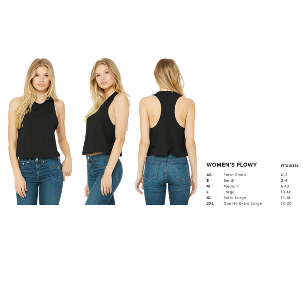 Pre- Order Pole Dancer/ Pole Instructor Faux Rhinestone Cropped Tank