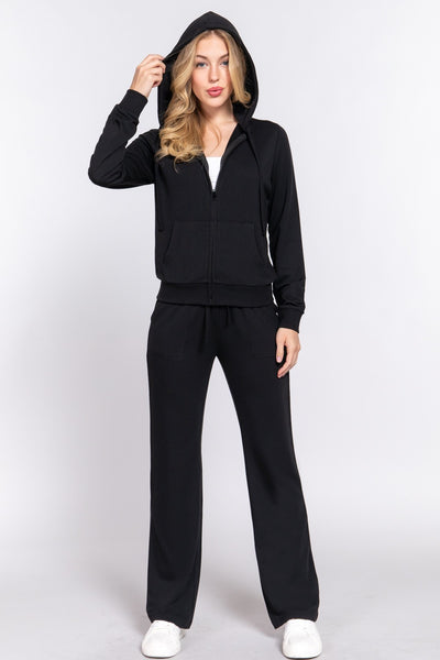 Pole Faux Rhinestone Sweatsuit