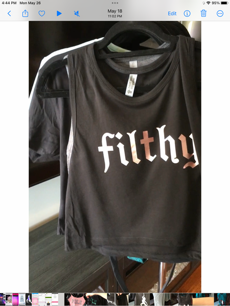 Gothic Festival Cropped Tank