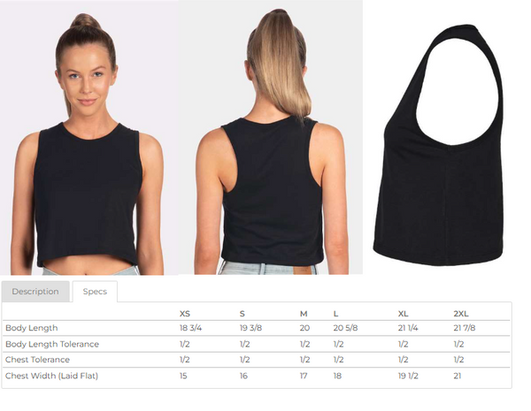 Gothic Festival Cropped Tank
