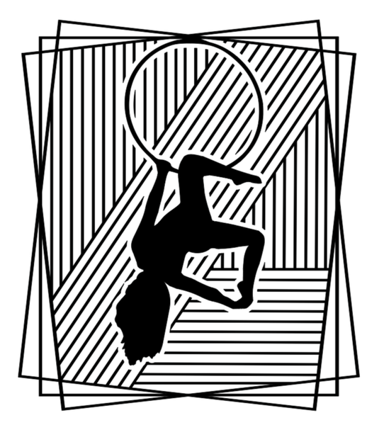 Geo Pole Dancer Cropped Tank- PRE-ORDER
