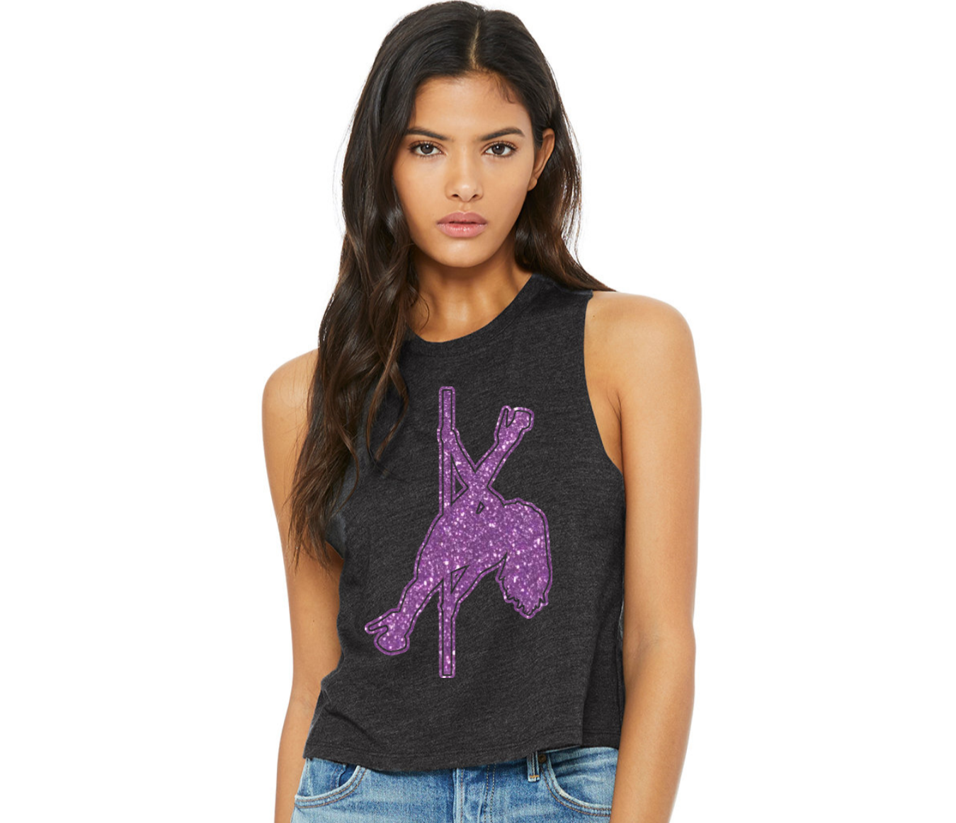 Outline Jamilla Cropped Racerback Tank (Copy)