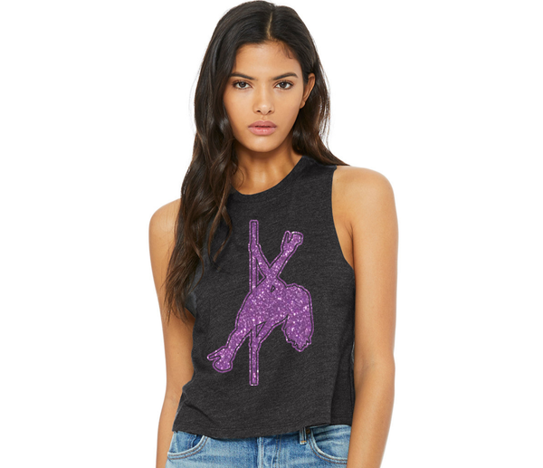 Outline Jamilla Cropped Racerback Tank (Copy)