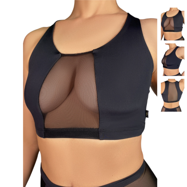 Essential Mesh Crop Top