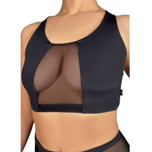 Essential Mesh Crop Top