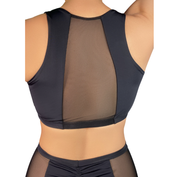 Essential Mesh Crop Top