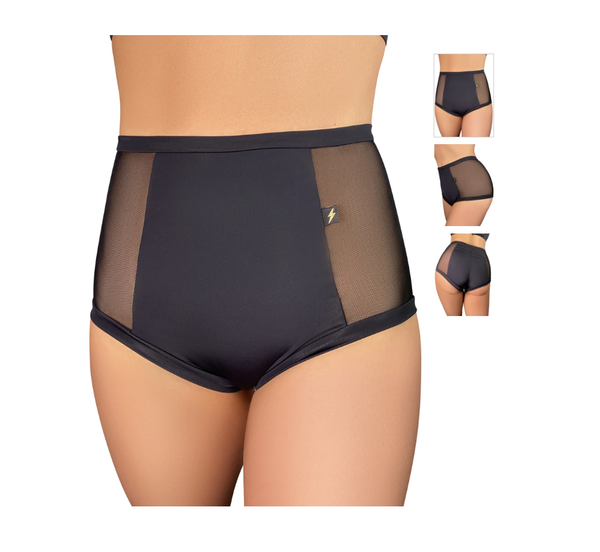 Essential High Waisted Mesh Hot Pants