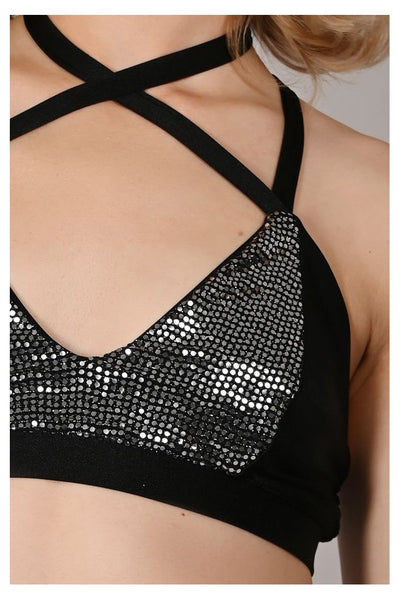 Sensual Top Silver
