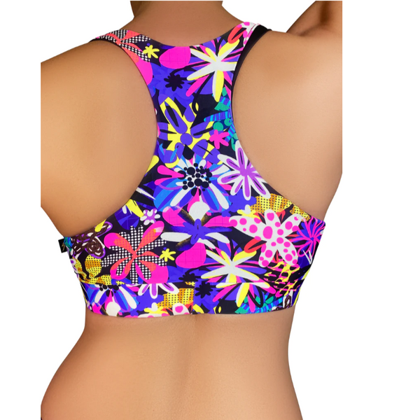 WHS Summer Print Twist Sports Bra