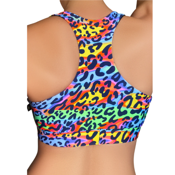 WHS Summer Print Twist Sports Bra