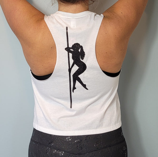 Pole Racerback Crop Top