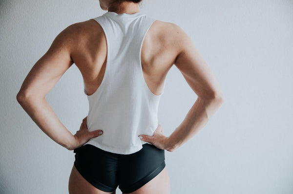 Pole Racerback Crop Top
