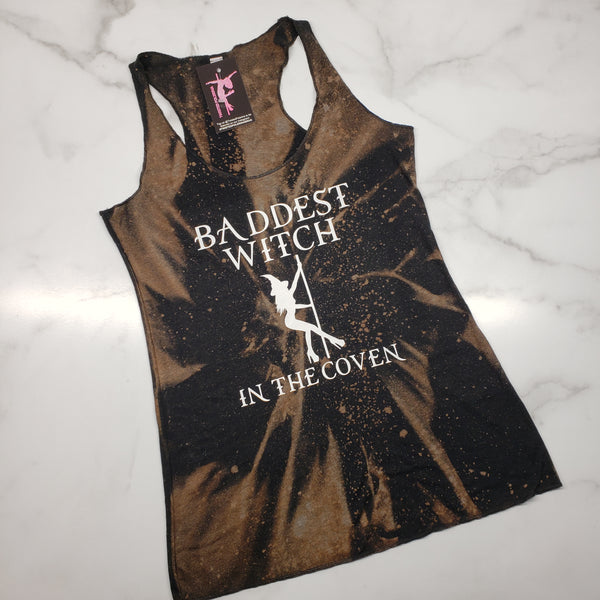 Baddest Witch racerback tank