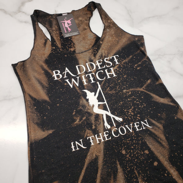 Baddest Witch racerback tank