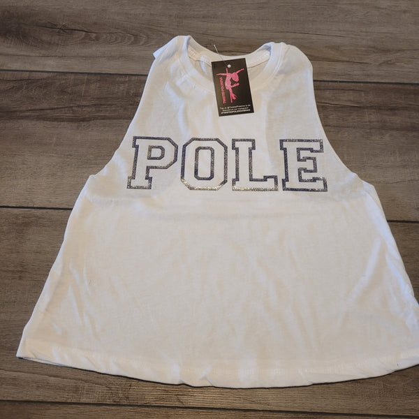 Pole Racerback Crop Top