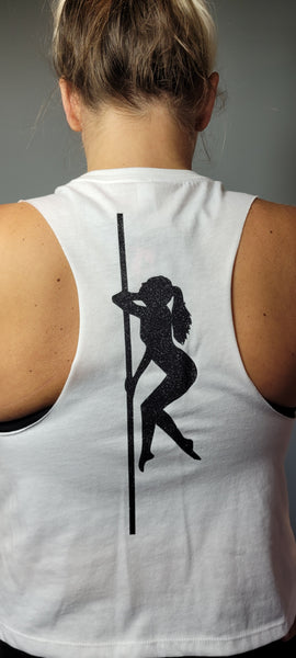 Pole Racerback Crop Top