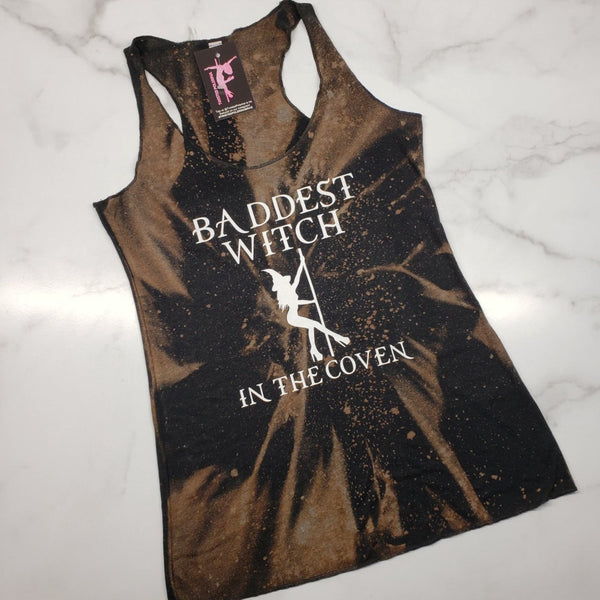 Baddest Witch racerback tank