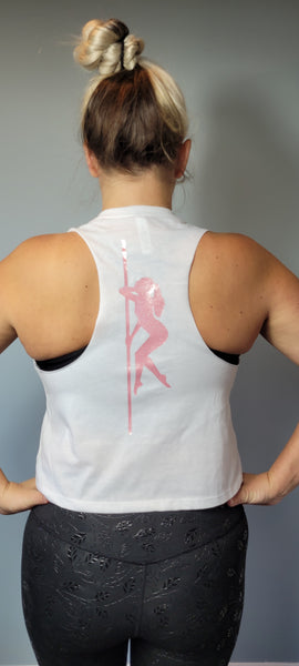Pole Racerback Crop Top