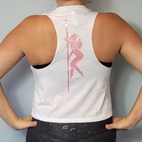 Pole Racerback Crop Top