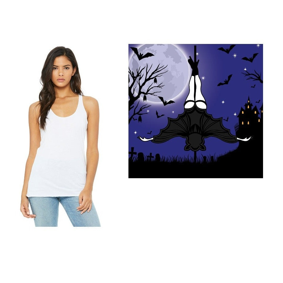 Girl Gone Batty Racerback Tank- Various Colors