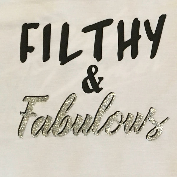 Filthy & Fabulous Flowy Cropped top