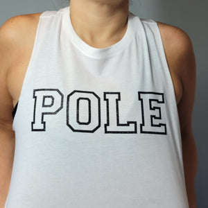 Pole Racerback Crop Top