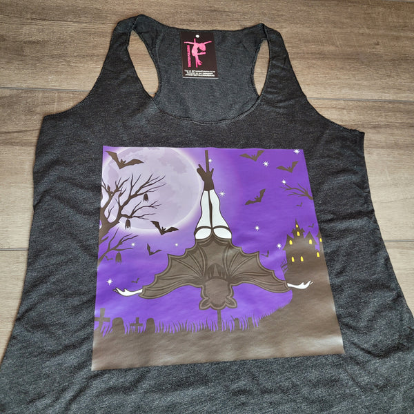 Girl Gone Batty Racerback Tank- Various Colors
