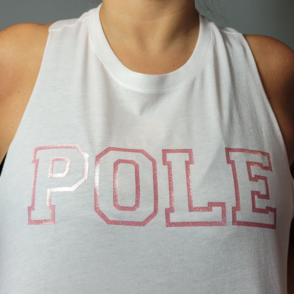 Pole Racerback Crop Top