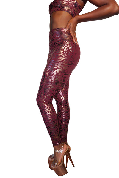 Jungle Patch High Waisted Leggings
