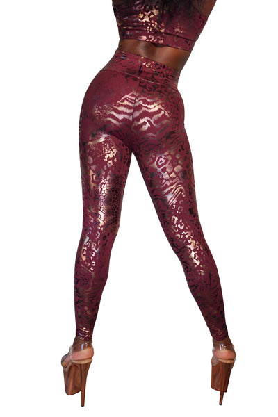 Jungle Patch High Waisted Leggings