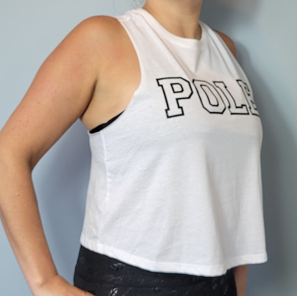 Pole Racerback Crop Top