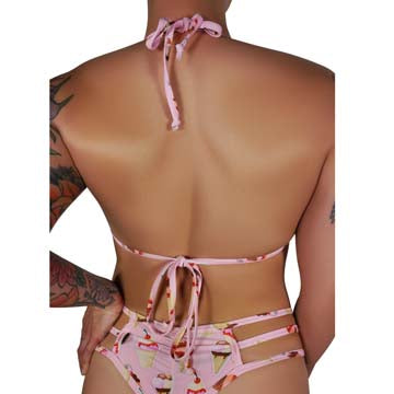 Delish String Bikini Top- Ice Cream