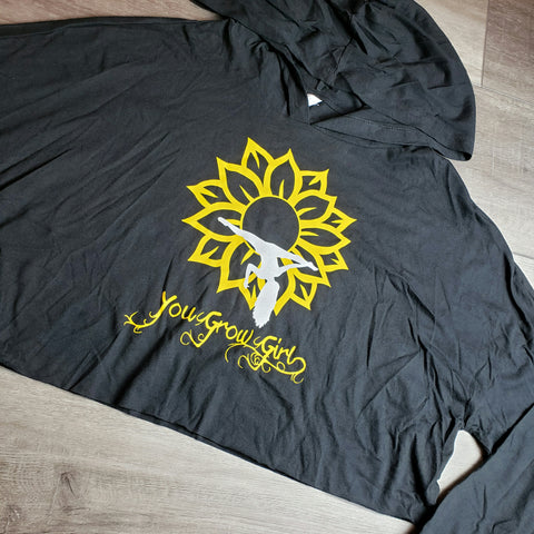 You Grow Girl hooded t