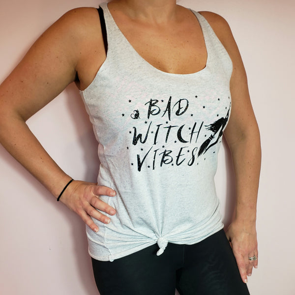 Bad Witch Vibes Racerback Tank