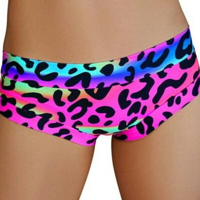 Neon Leopard Hot Pants
