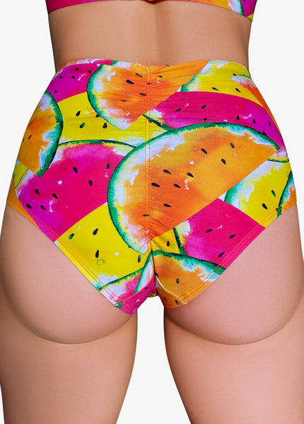 WHS What-A-Melon High Waisted Hot Pants