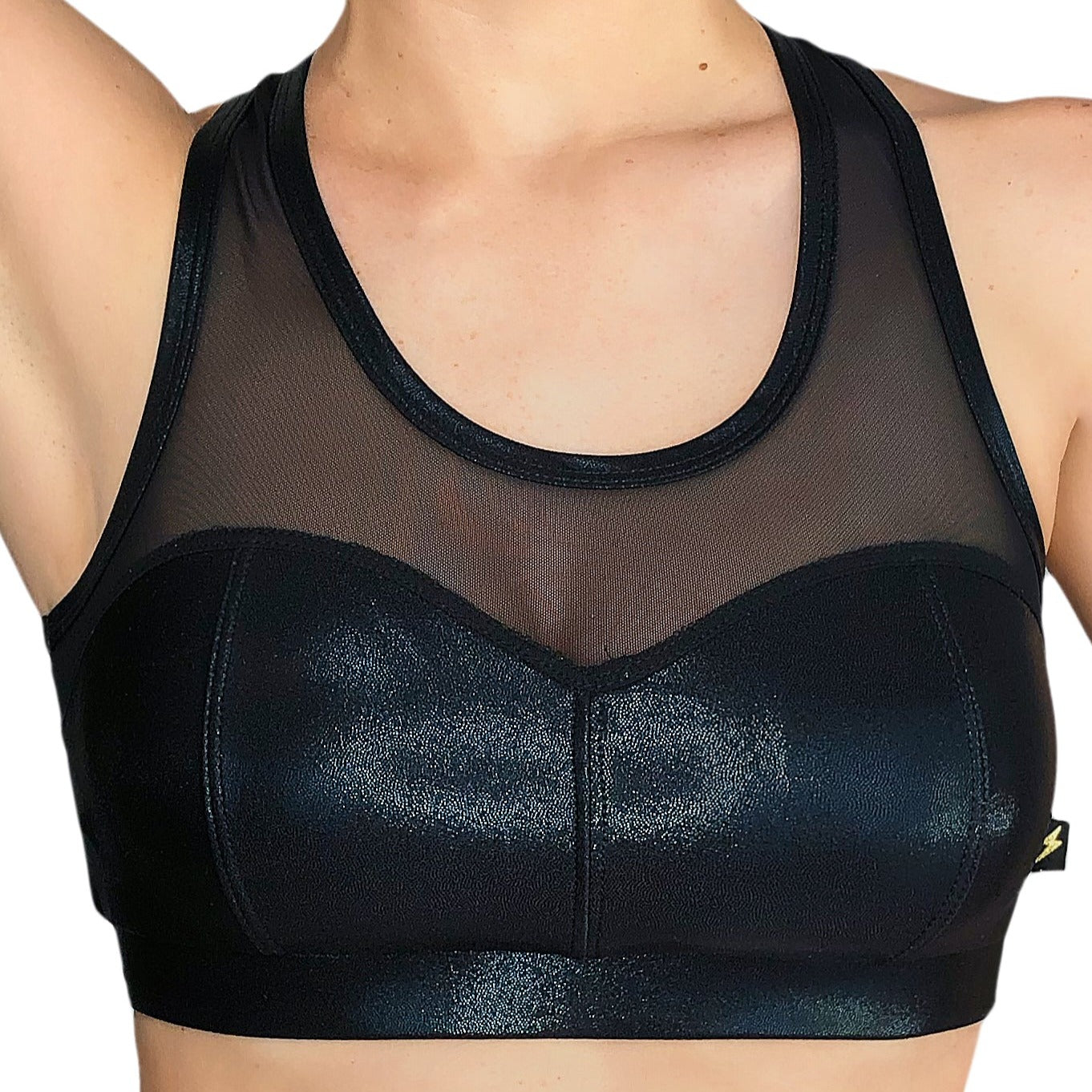 WHS Exclusive Metallic Heart Breaker 💔 Crop Tops