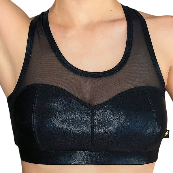 WHS Exclusive Metallic Heart Breaker 💔 Crop Tops