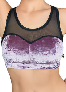 WHS Delish Velvet Heart Breaker Sports Bra- XSMALL ONLY