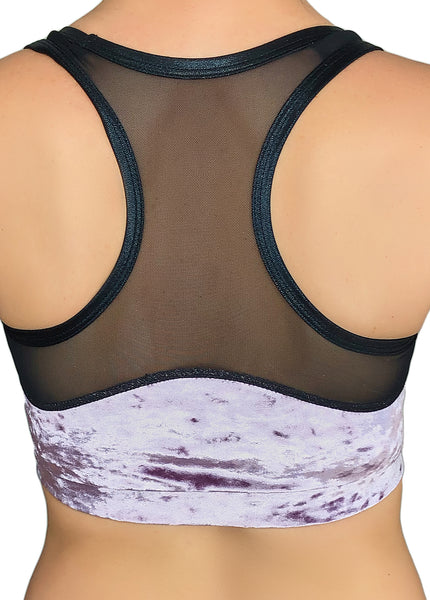 Delish Velvet Heart Breaker Sports Bra- Various Colors