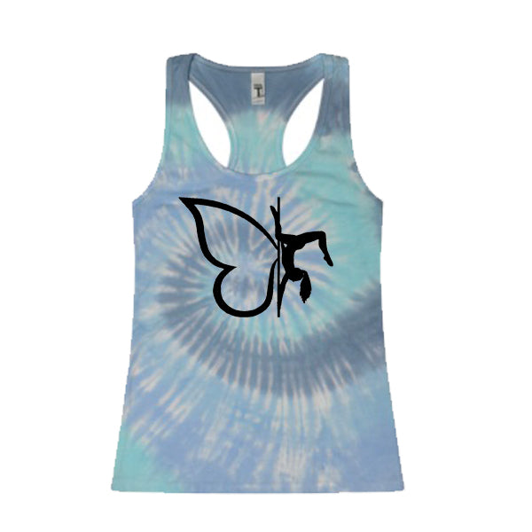 Tie-Dye Butter-Fly Racerback Tank