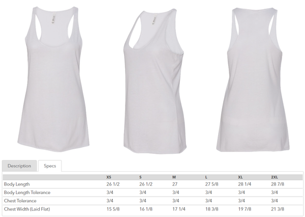 WHS Leopard Pole Racerback Tank
