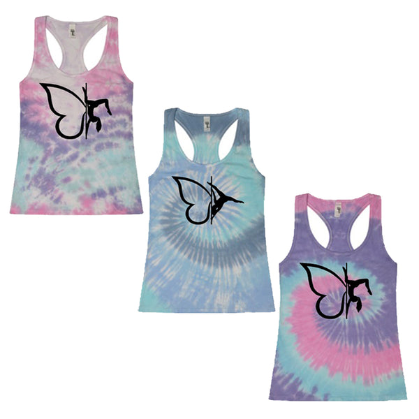 Tie-Dye Butter-Fly Racerback Tank