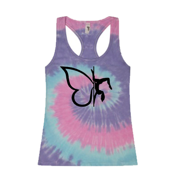 Tie-Dye Butter-Fly Racerback Tank