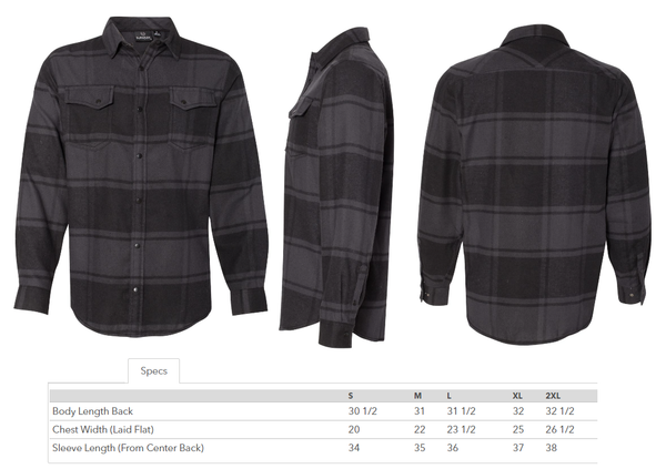 Desired nor required Flannel- Unisex Fit
